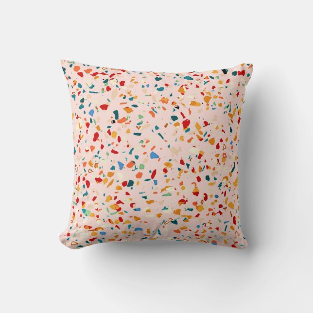  Terrazzo | Rosa Ecleckler | ABSTRAKT Kudde (Framsida)