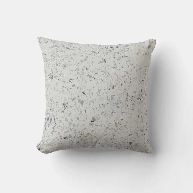 Terrazzo Småstens Quartz Coastal Dekorativ kudde (Framsida)