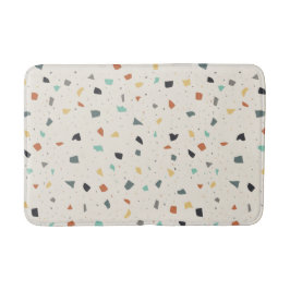 Terrazzo Tile Confetti Modern Stil Earth Tones Badrumsmatta