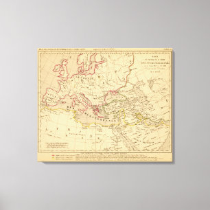 Terre aux trois fils de Noe Canvastryck