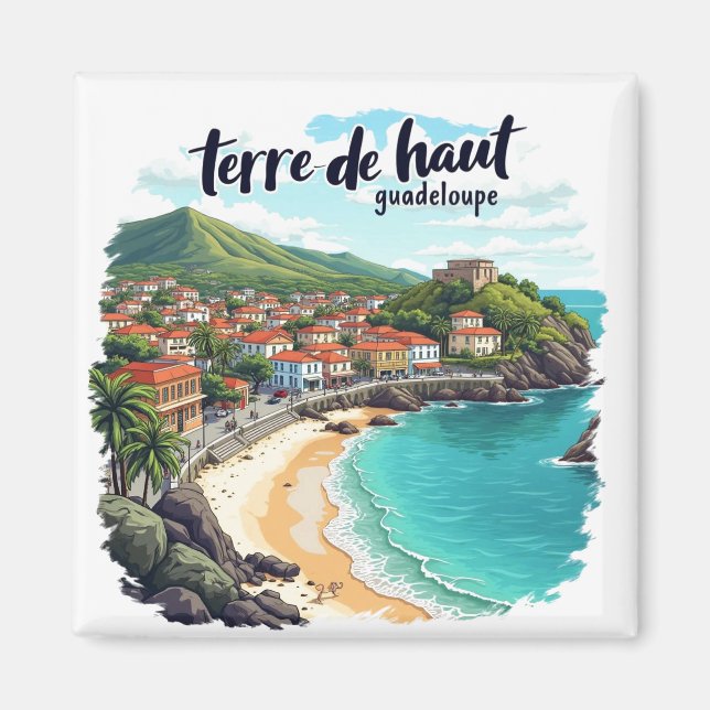 TERRE DE HAUT GUADELOUPE MAGNET (Framsidan)