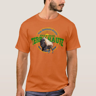 Terre Haute Indiana State-gåva T Shirt