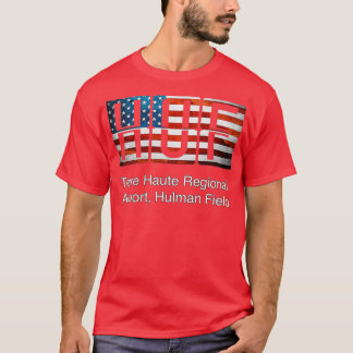 Terre Haute Regional Airport Hulman Fält HUF T Shirt