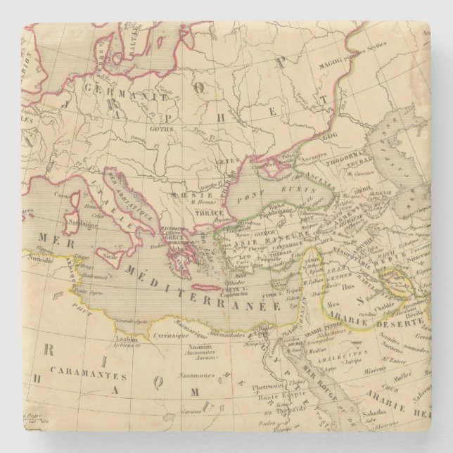 Terre hjälptroisfils de Noe Underlägg Sten (Framsidan)