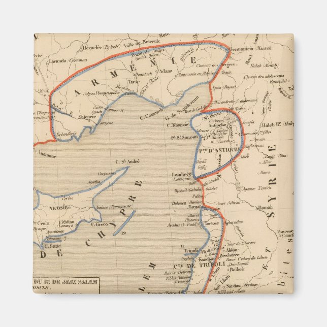 Terre Sainte depuis la deuxieme croisade Magnet (Framsidan)