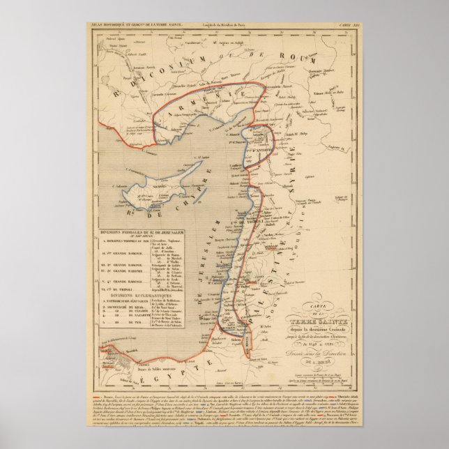 Terre Sainte depuis la deuxieme croisade Poster (Framsidan)