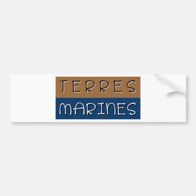 Terres marines bildekal (Framsidan)