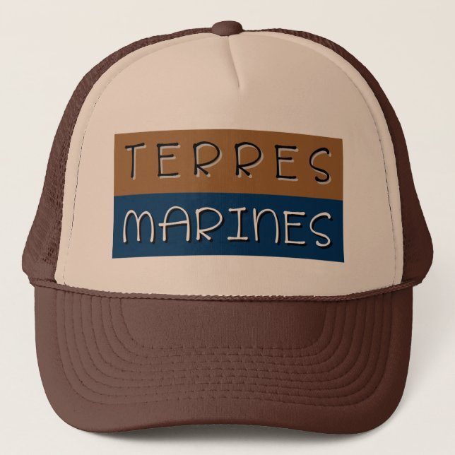 Terres marines truckerkeps (Framsida)