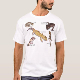 terrestrial geckos t-shirt