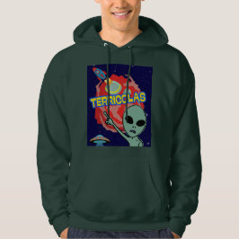 terricolas - utomjordingars rädsla för människor hoodie