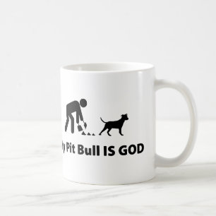 Terrier för amerikangroptjur kaffemugg