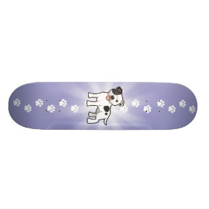 Terrier för tecknadStaffordshire tjur Skateboard Bräda 21,5 Cm