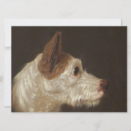 Terrier Hund Head (av James Ward) Kort