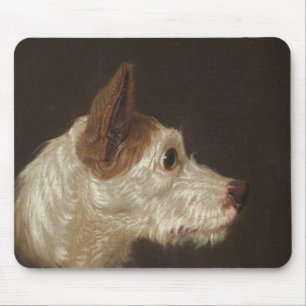 Terrier Hund Head (av James Ward) Musmatta