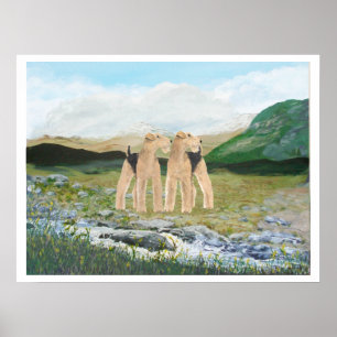 Terrier i Irland Poster