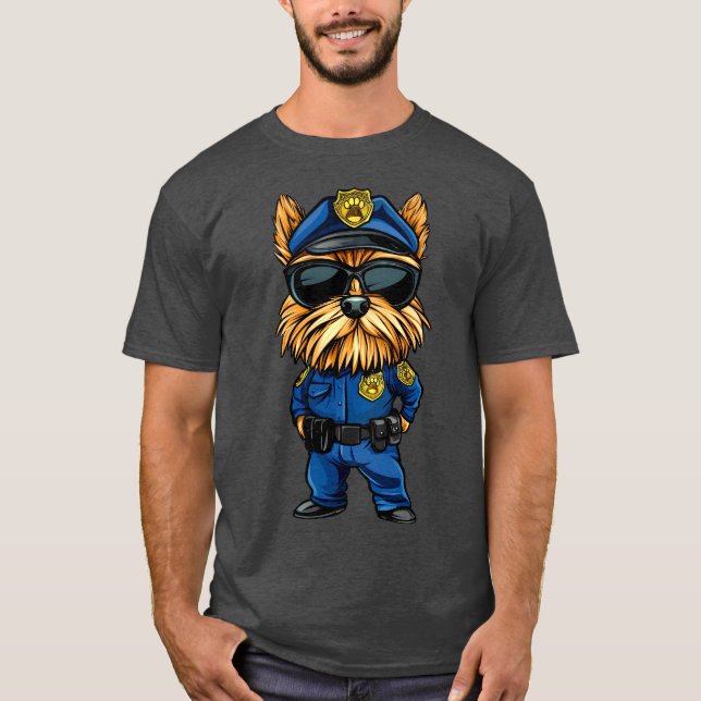 Terrier polis T-Shirt (Framsida)
