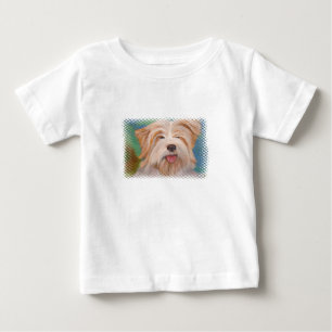 Terrier Porträtt Cute Pet Hund Art T-shirt