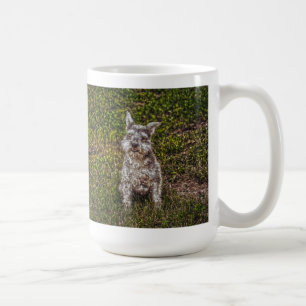 Terrier Schnauzer Pet Hund-älskare Hund aveln Kaffemugg