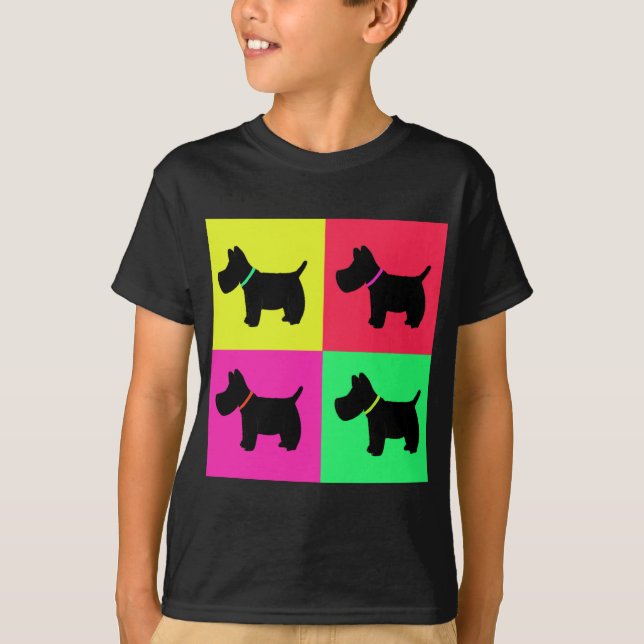 Terrierroligt skrivar ut v2 tee shirt (Framsida)