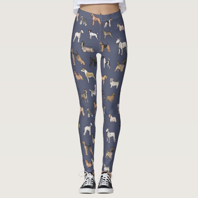 Terriersna Leggings (Framsida)