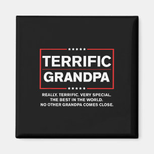 Terrific Grandpa - Funny Donald Trump Kampanj Magnet