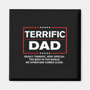 Terrific Pappa - Funny Donald Trump Fars dag Magnet