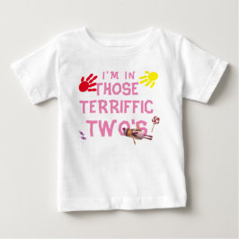 Terrific Two's Småflicka T-Shirt