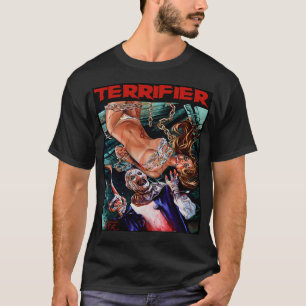 Terrifier Art of Clown Horror Movie Art T Shirt