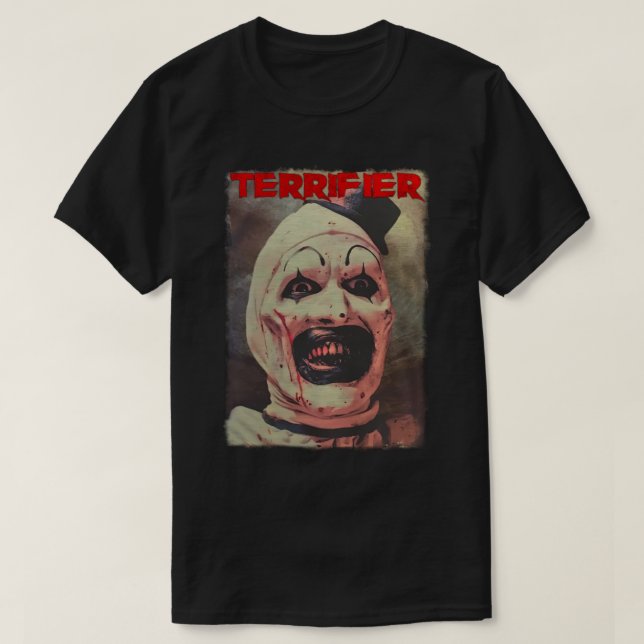 Terrifier Art the Clown T Shirt (Design framsida)