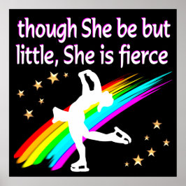 TERRIFIK OCH PRATAD SKATER FIGUR POSTER