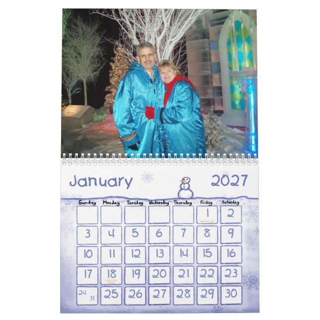 Terris familjkalender kalender (Jan 2027)
