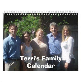 Terris familjkalender kalender