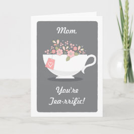 Terriskt Mamma Tea Älskare-Mors dag-kort Kort