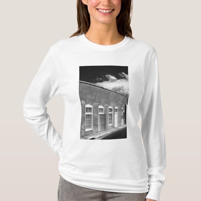 Territoriell arkitektur i stil, Santa Fe, New T-shirt (Framsida)