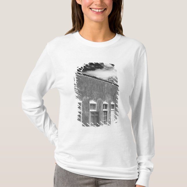 Territoriell arkitektur i stil, Santa Fe, New T-shirt (Framsida)