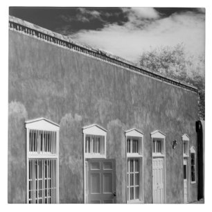 Territoriell stil arkitektur, Santa Fe, New Kakelplatta