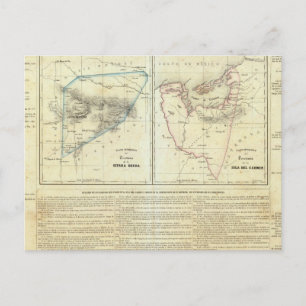 Territorios de Sierragorda e Isla del Carmen Vykort