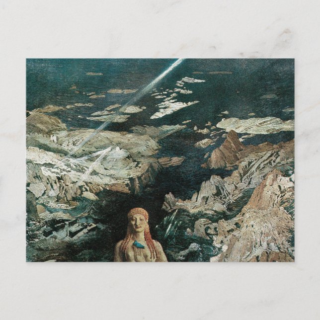 Terror Antiquus, 1908 av Leon Bakst Vykort (Framsida)