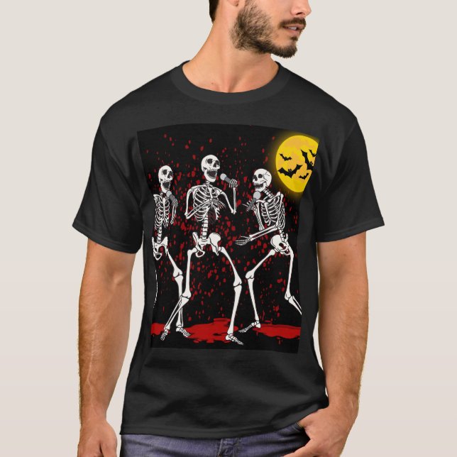 Terror Halloween T Shirt (Framsida)