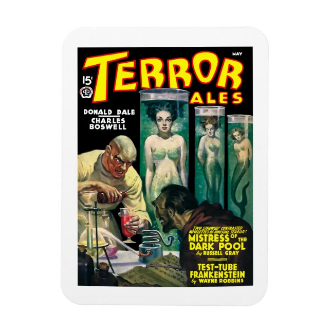 Terror Tales (maj 1940) Magnet (Vertikal)