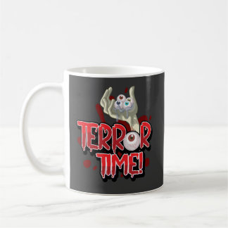 Terror Time Zombie Hand med Eyebollar Kaffemugg