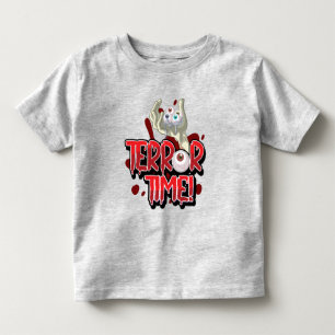 Terror Time Zombie Hand med Eyebollar T Shirt