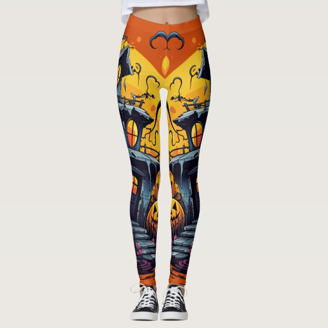 ’Terror Torn’ Leggings (Framsida)