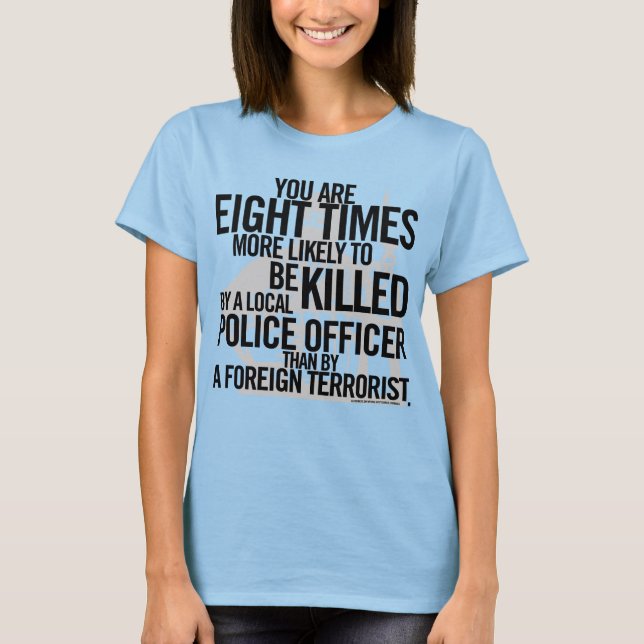 Terrorism Facts Shirt Tee Shirt (Framsida)