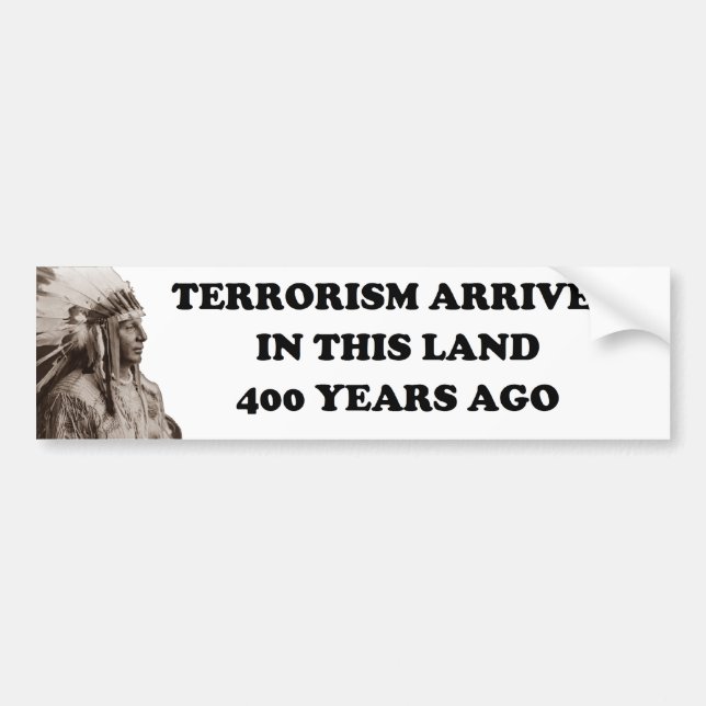 Terrorism i landet bildekal (Framsidan)