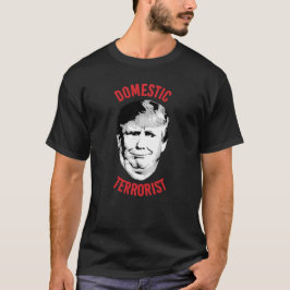 Terrorism mot trumpmässiga Domestic T Shirt