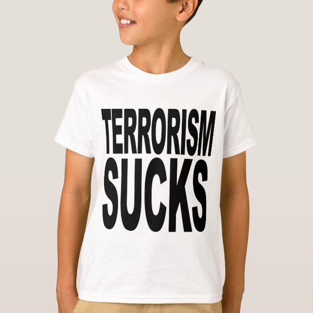 Terrorism suger tee (Framsida)