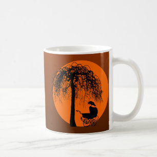 Terroristhavande Mamma Baby-transport med Raven Kaffemugg