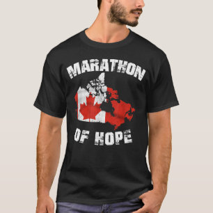Terry Fox Marathon Of Hope Kanada Maraton T Shirt