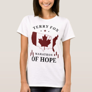 TERRY FOX MARATHON OF HOPE T SHIRT